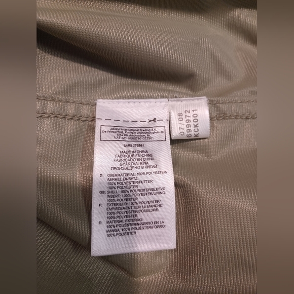 Stella McCartney Adidas Jacket Fall/Winter 08 Collection Sage Green XS - Picture 13 of 13